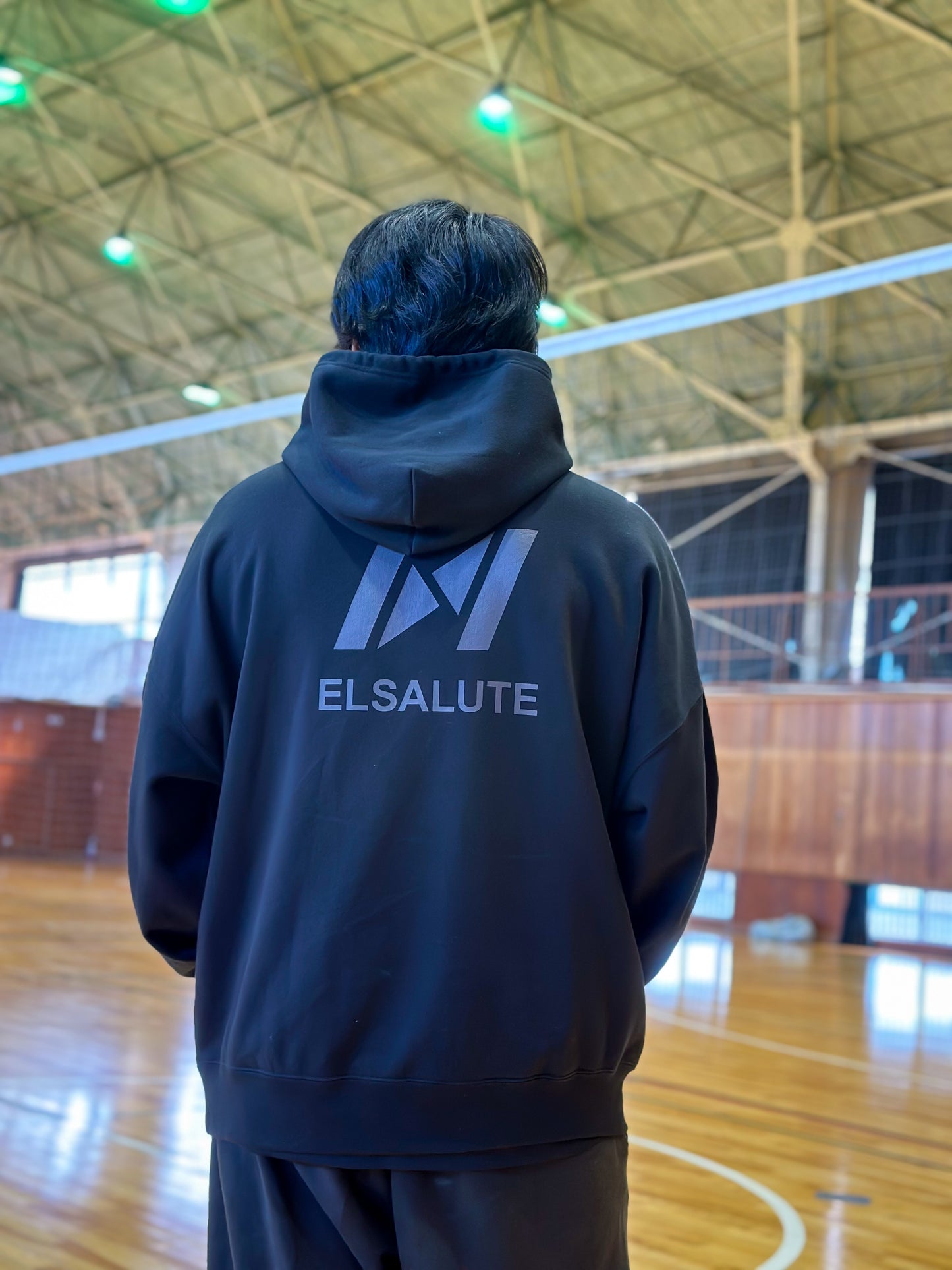BACK LOGO HOODIE