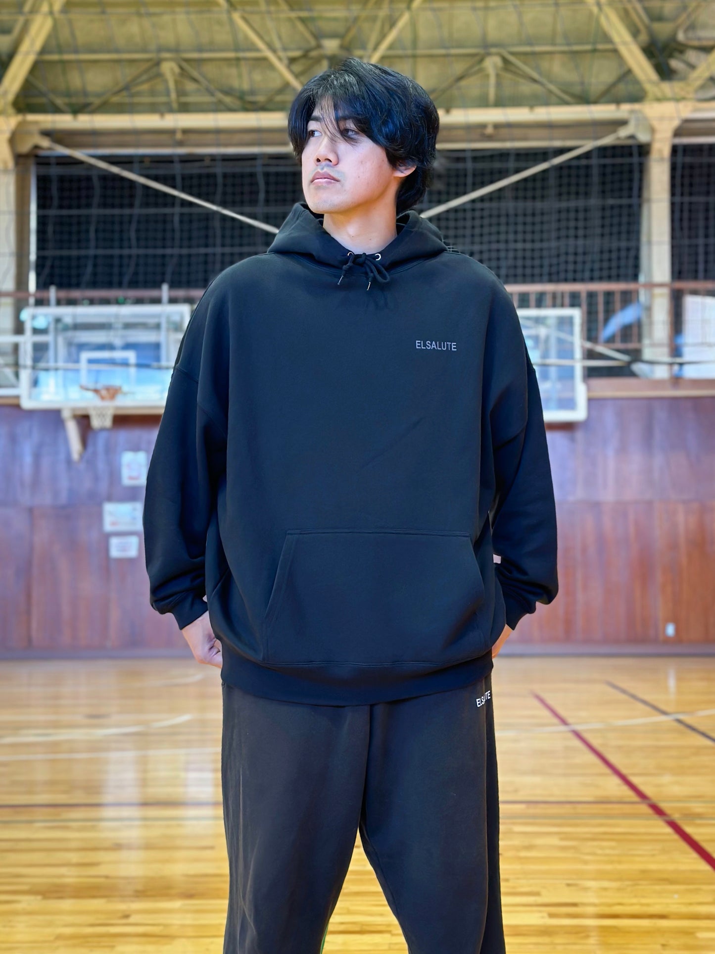 BACK LOGO HOODIE