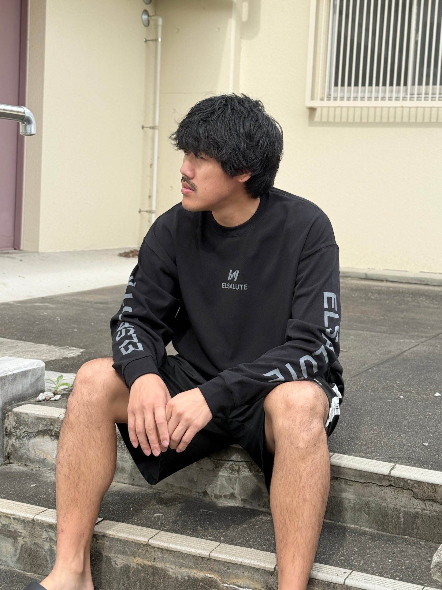【セット販売】COTTON LONG SLEEVE × HALF PANTS