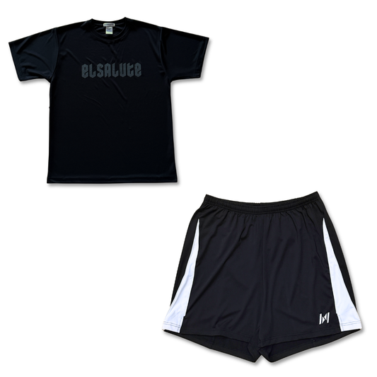 【セット販売】ELSALUTE DRY T-SHIRTS & GAME PANTS