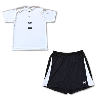 【セット販売】NEVER YIELD T-SHIRTS & GAME PANTS
