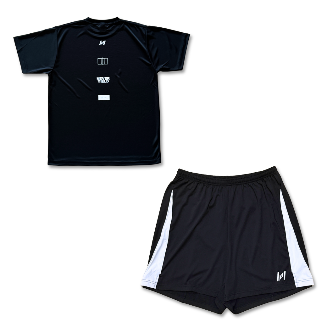 【セット販売】NEVER YIELD T-SHIRTS & GAME PANTS