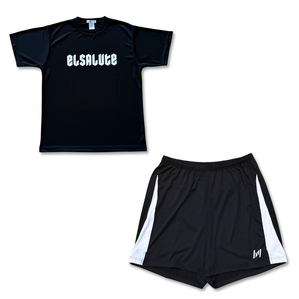 【セット販売】ELSALUTE DRY T-SHIRTS & GAME PANTS