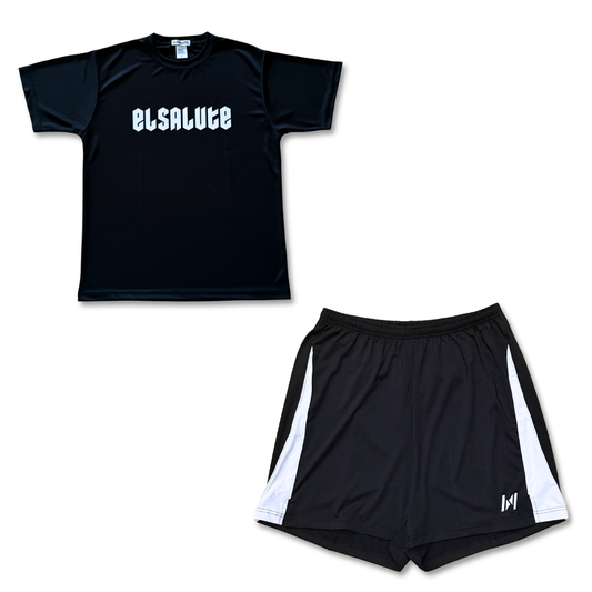 【セット販売】ELSALUTE DRY T-SHIRTS & GAME PANTS