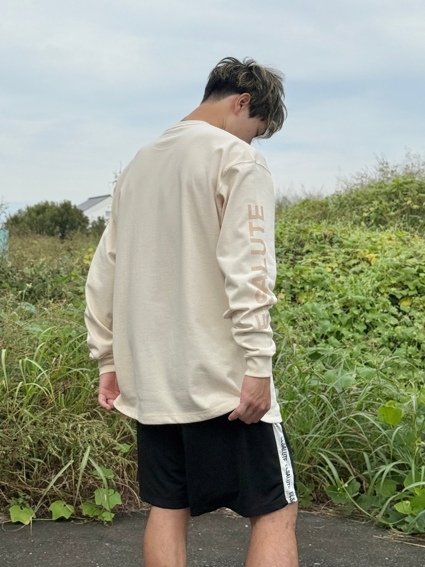 【セット販売】COTTON LONG SLEEVE × HALF PANTS