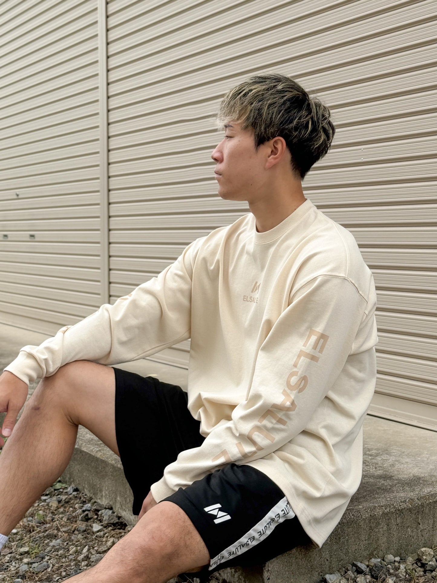 【セット販売】COTTON LONG SLEEVE × HALF PANTS