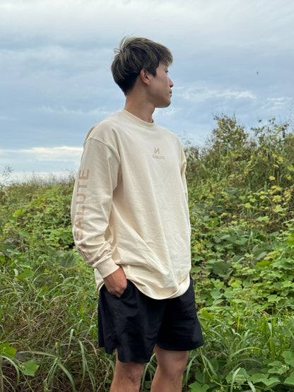 【セット販売】COTTON LONG SLEEVE × NYLON SHORTS