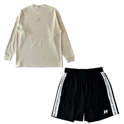 【セット販売】COTTON LONG SLEEVE × HALF PANTS