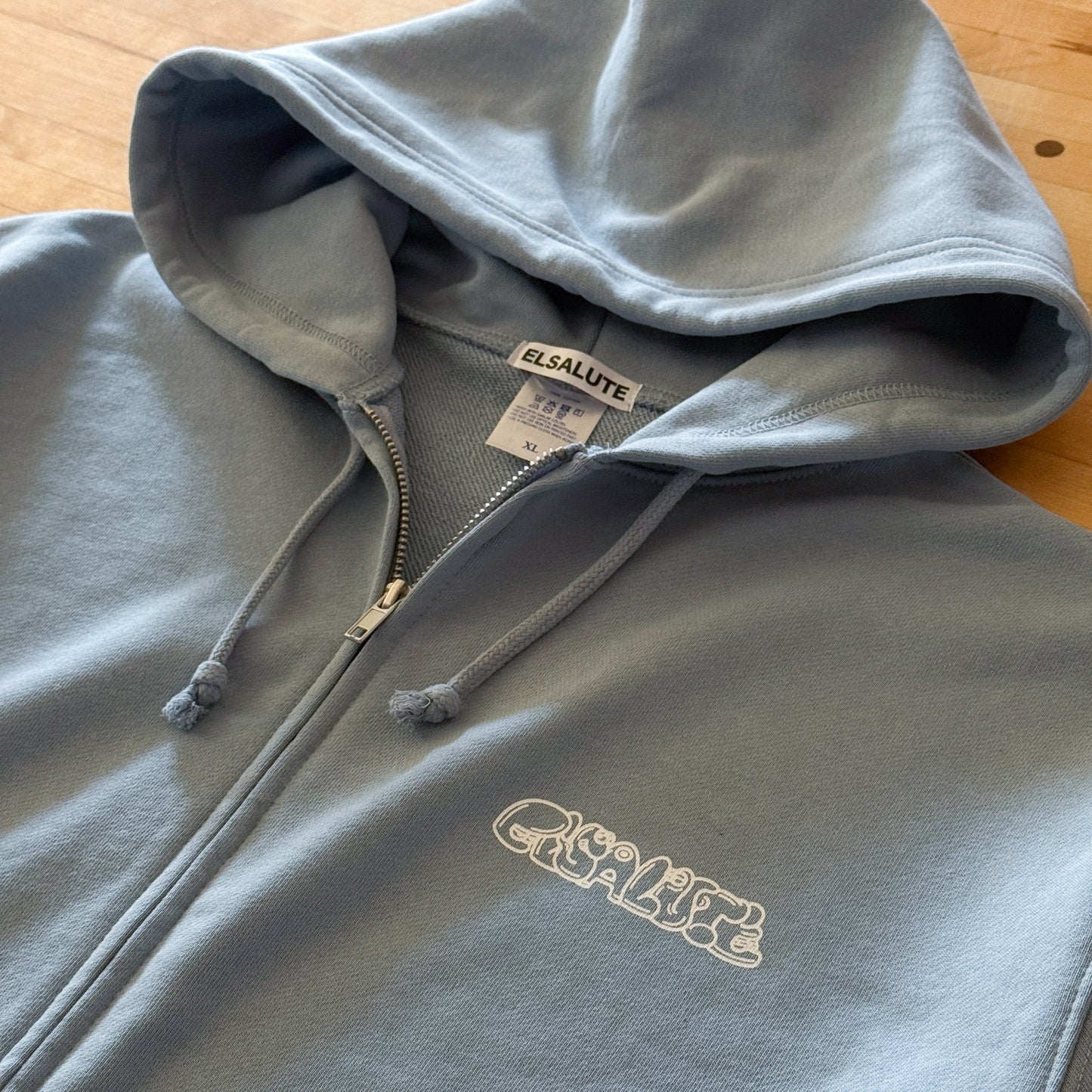 CHARACTER LOGO ZIPUP HOODIE