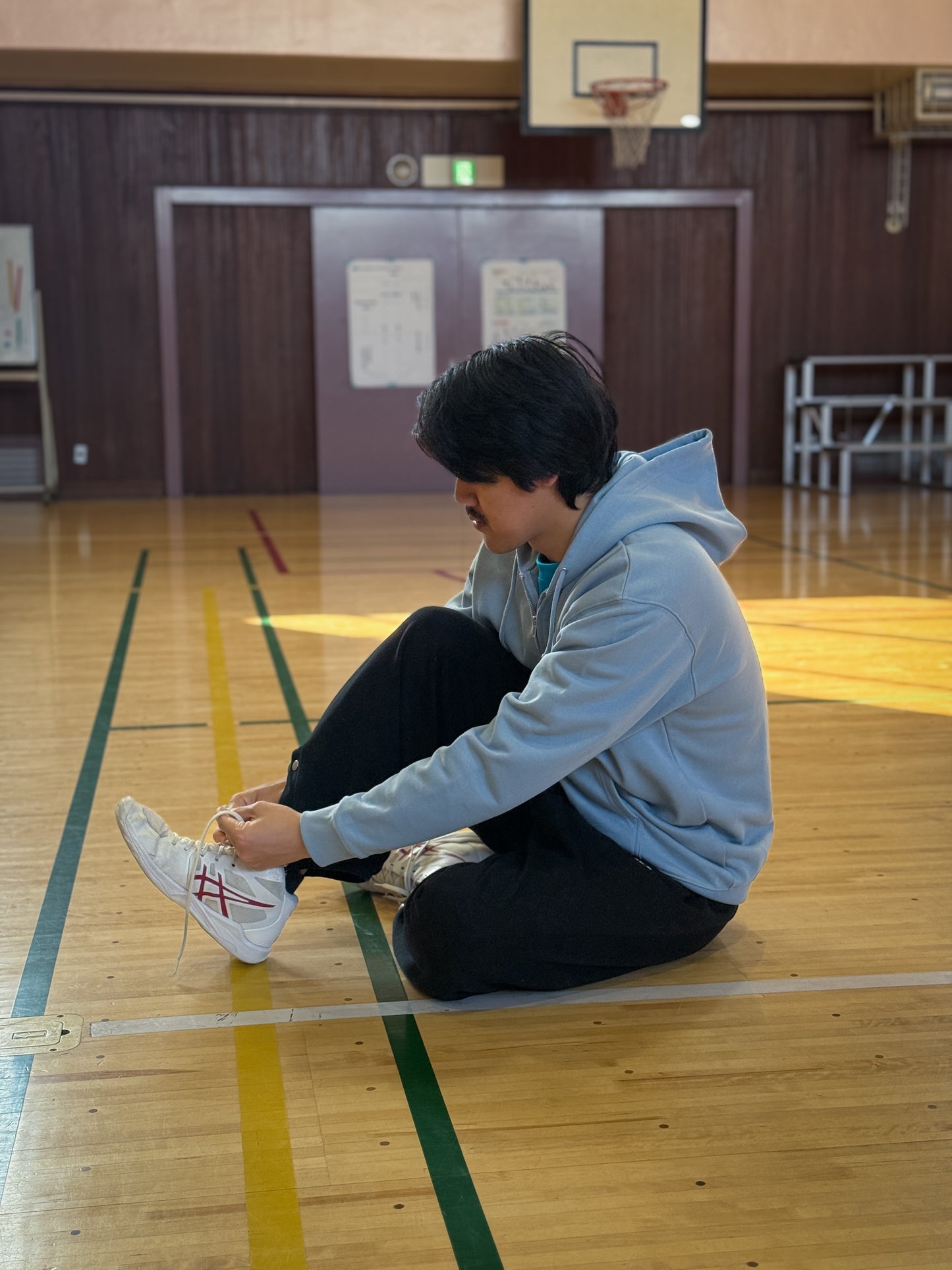 CHARACTER LOGO ZIPUP HOODIE