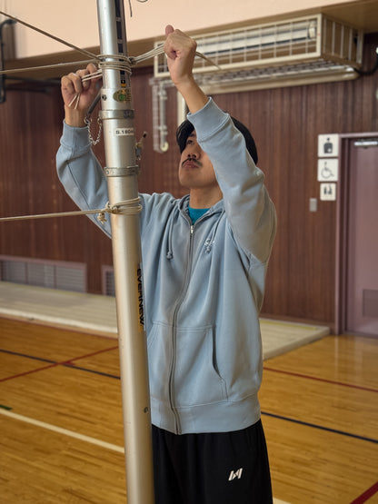 CHARACTER LOGO ZIPUP HOODIE