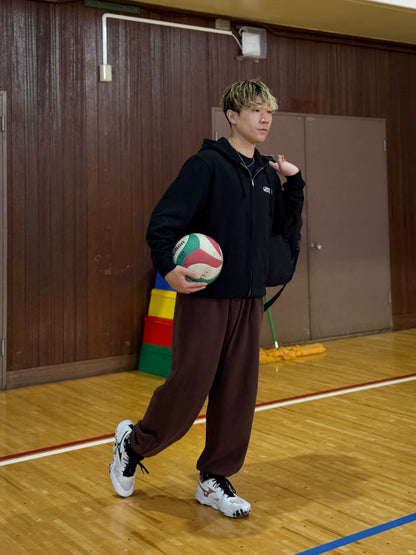 CHARACTER LOGO ZIPUP HOODIE