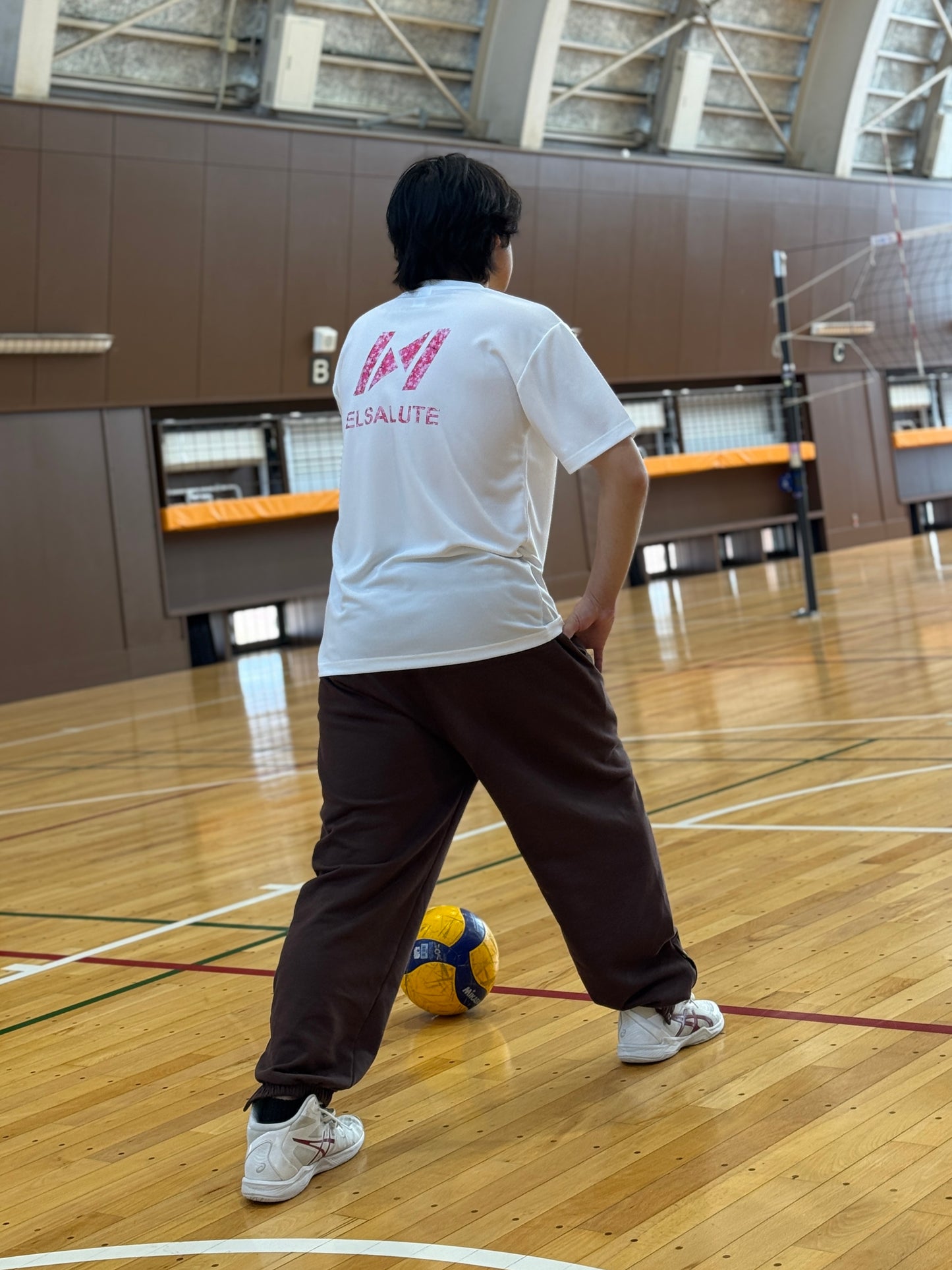 BACK LOGO T-SHIRTS (サクラ)