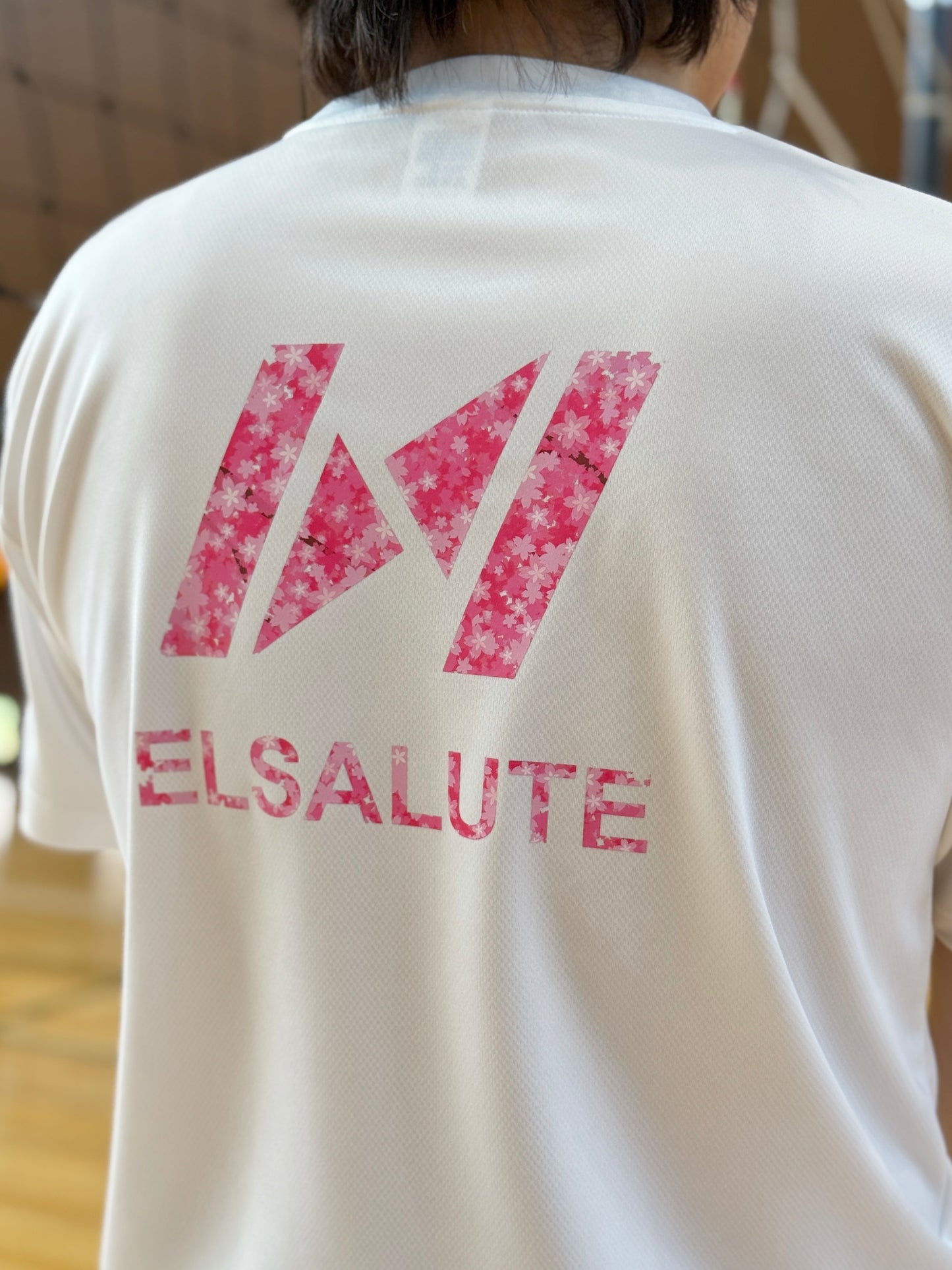 BACK LOGO T-SHIRTS (サクラ)